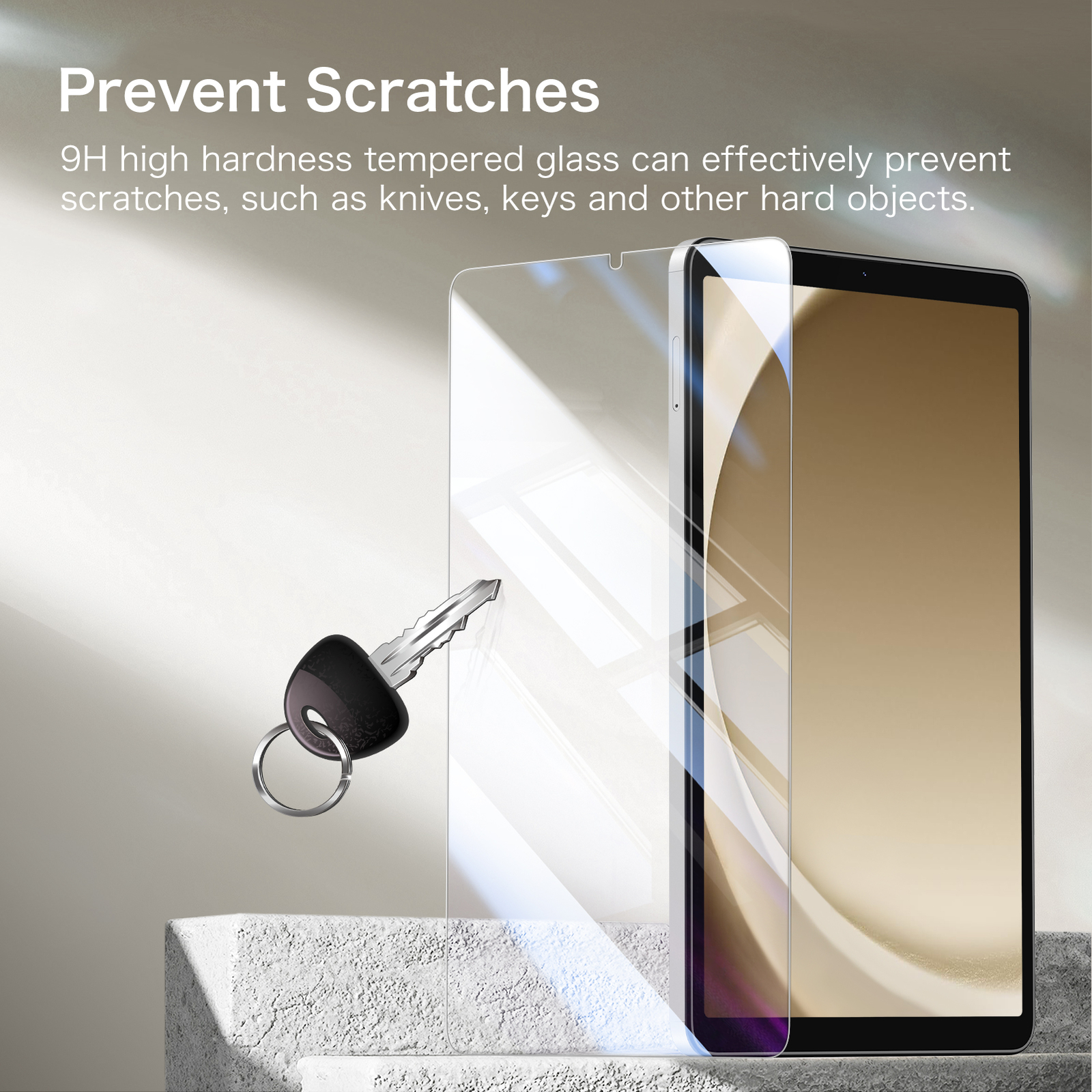 2 Pack Screen Protector for Samsung Galaxy Tab A9 8.7 Inch 2023 /Tab A7 lite 8.7
