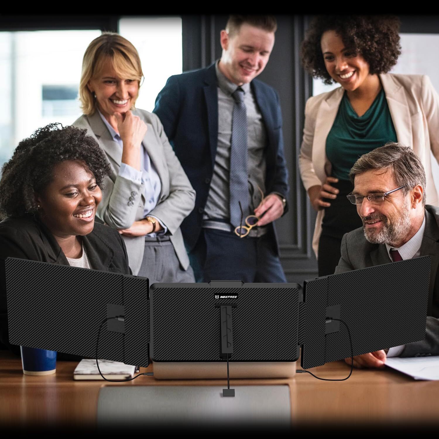 Secondhand Laptop Triple Screen Extender 14″ 1080P for Windows/Mac/Android