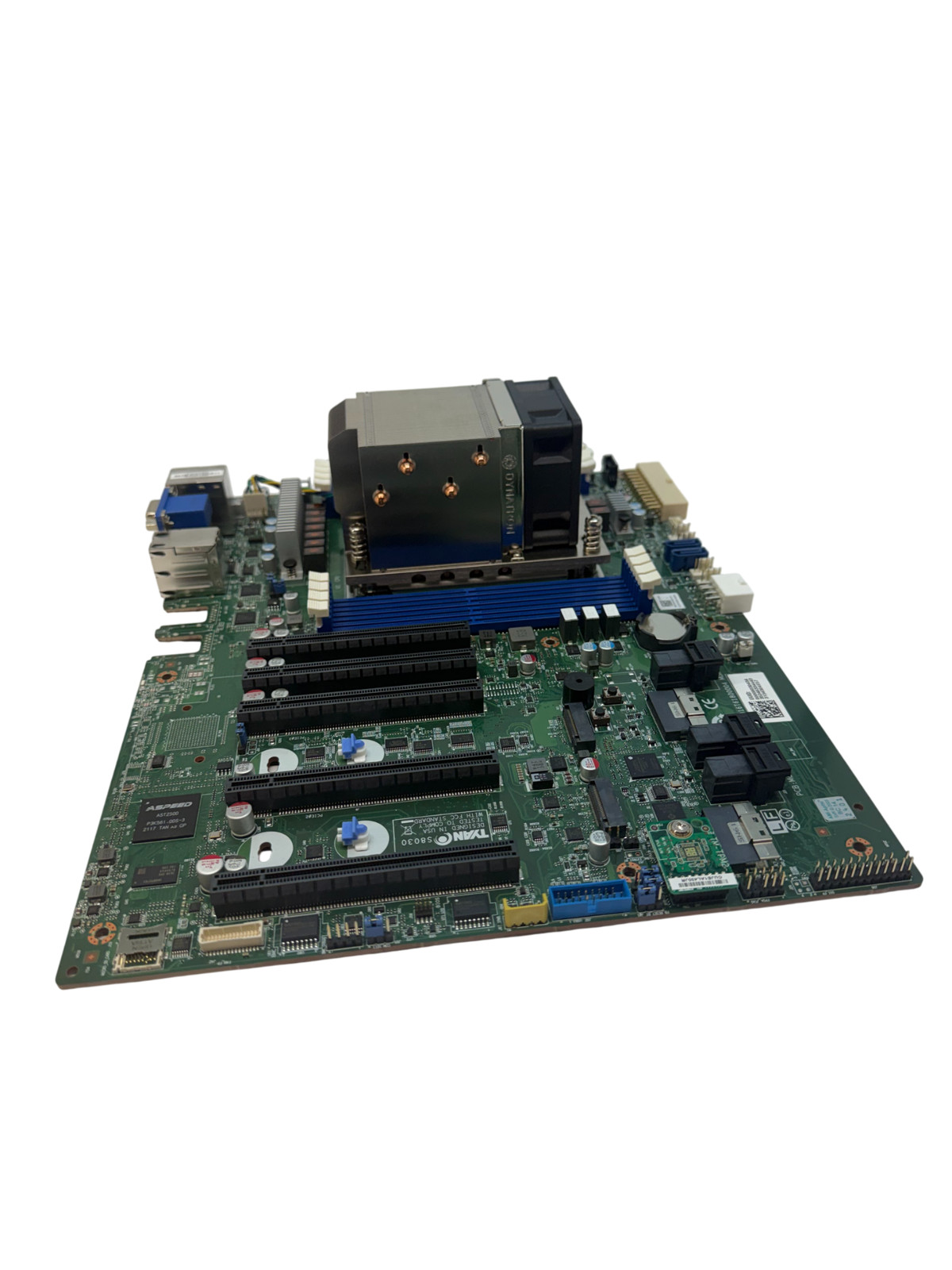 Tyan S8030 W/ IO Shield/Heatsink/Cables ATX Motherboard No CPU/RAM Epyc Server