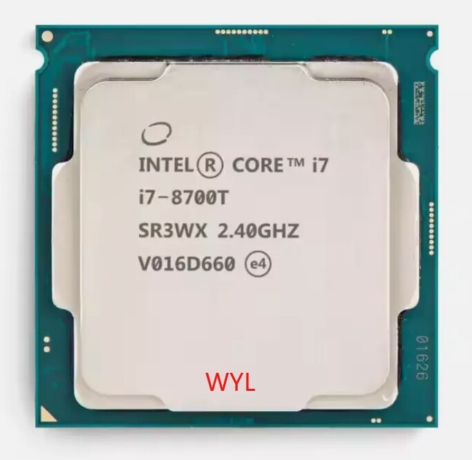 8Th Gen Intel Core i7-8700T LGA 1151 CPU Processor SR3WX 2.40GHz Six-Core 35W
