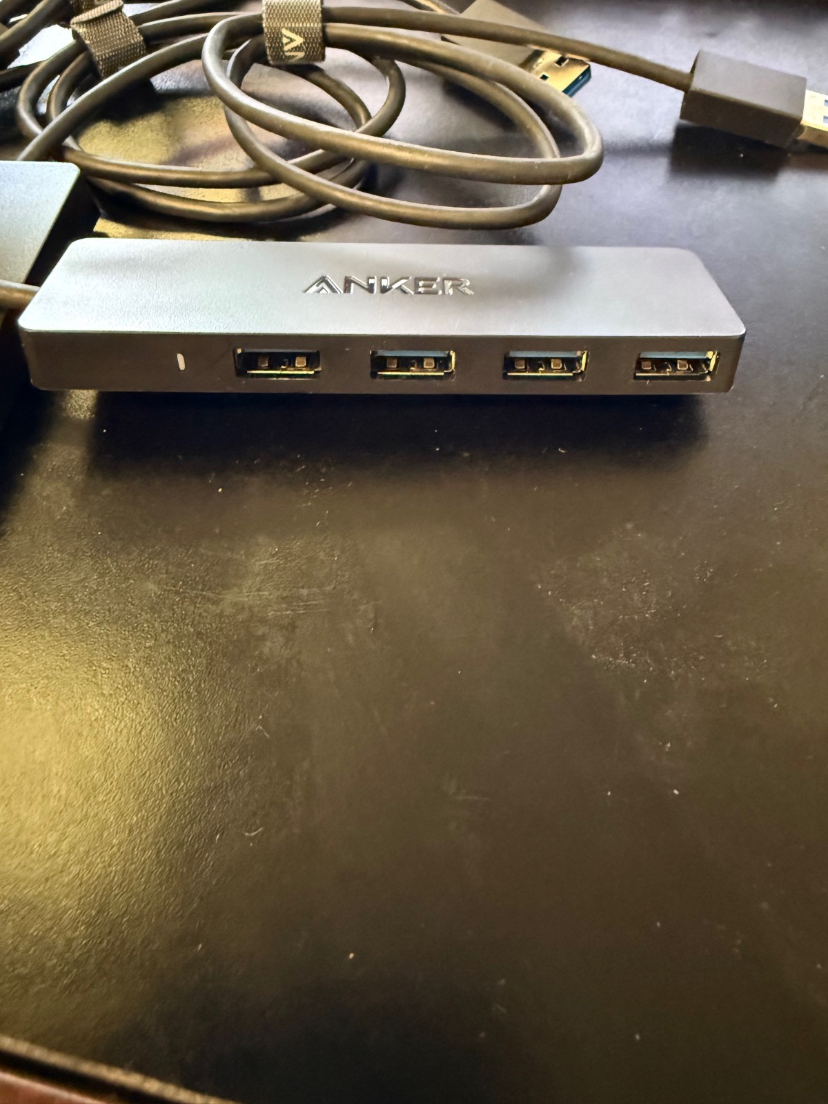Lot of 4 ANKER A7516 4-Port Ultra Slim USB 3.0 Data Hub