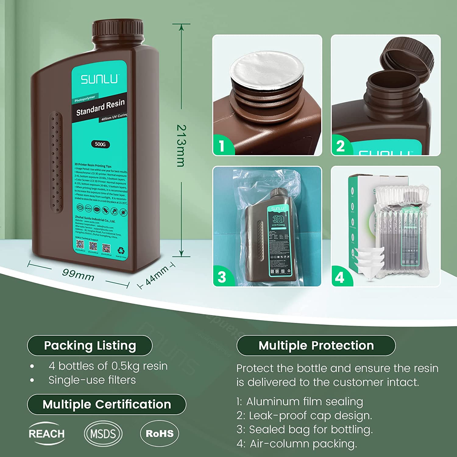 Standard Plus/Red Wax/ABS-Like/Washable/Toughness/PA-Like/High Temperature Resin
