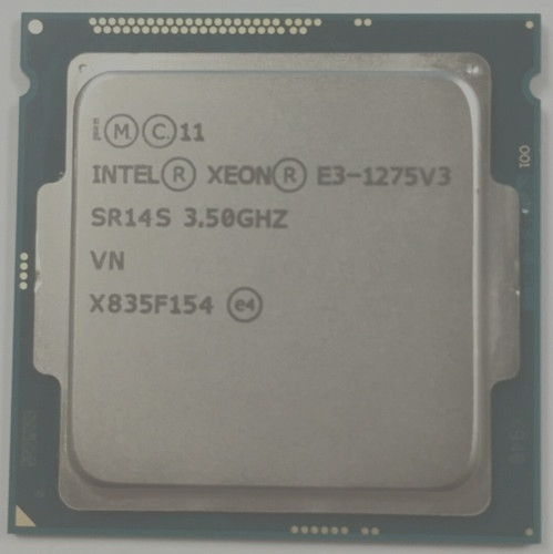 Intel Xeon E3-1275 v3 / 4 x 3.50 GHz / 8MB / / 5 GT/s / LGA 1150 Processor