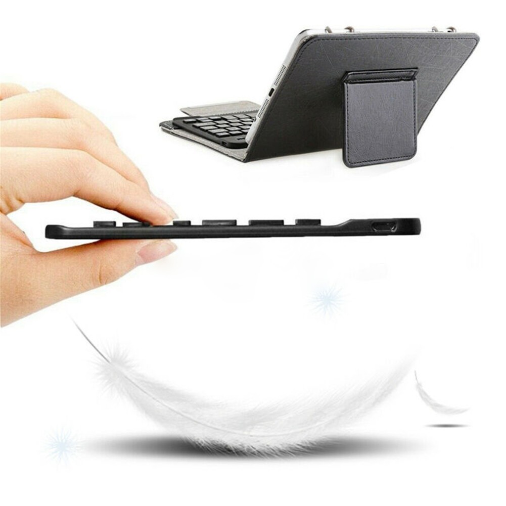 For Lenovo Tab E8/E10/P10/M10/M8/M7 7″~10.3″ Tablet Keyboard Leather Case Cover