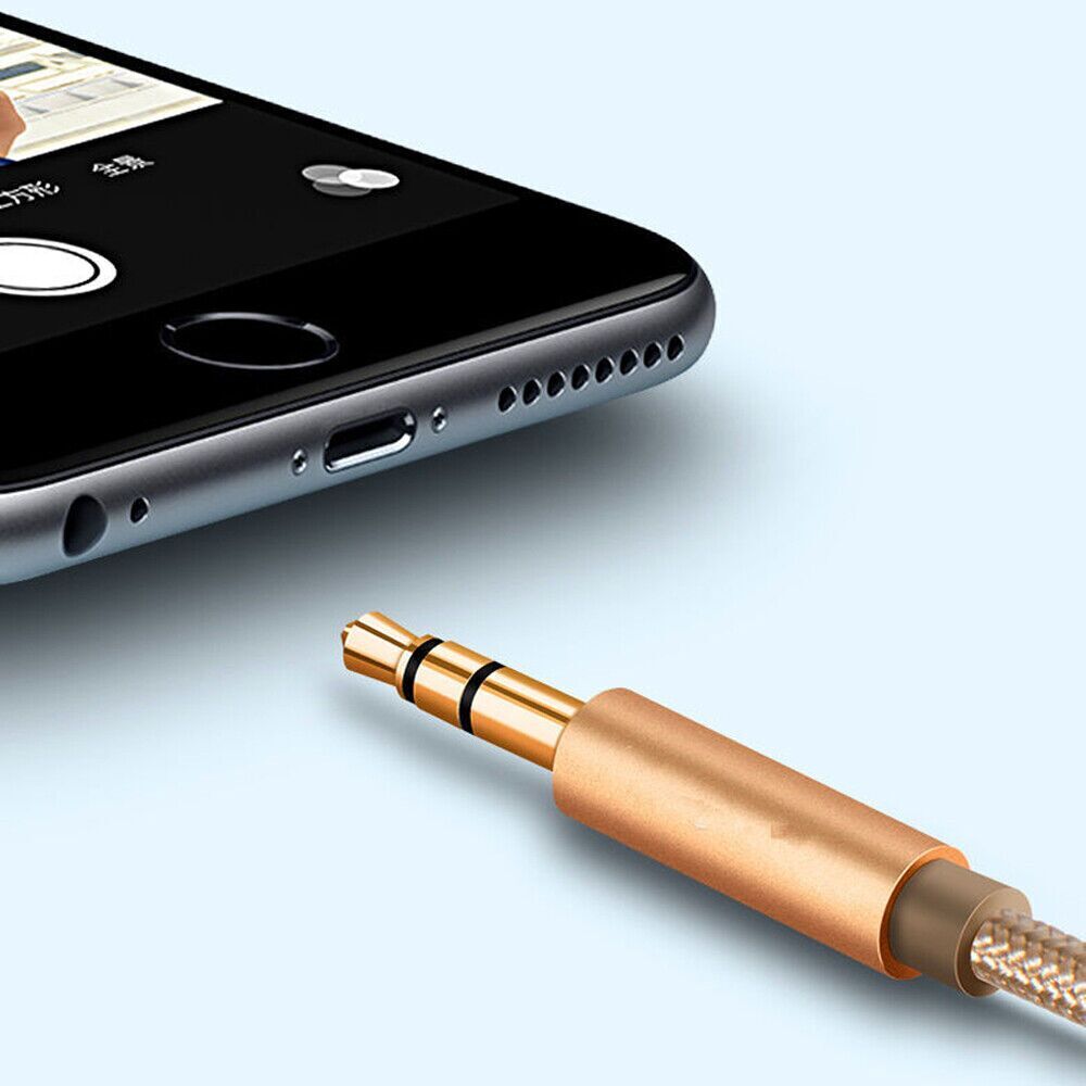 Audio Cable 3.5mm Jack Speaker Line Aux Cable for iPhone Samsung Car Headphone