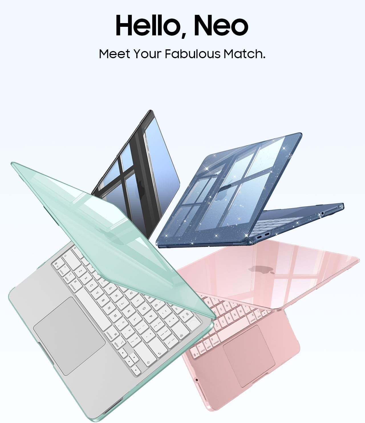 Protective Case for MacBook Neo 13 Inch A3404 (2026) Snap On Hard Shell Cover