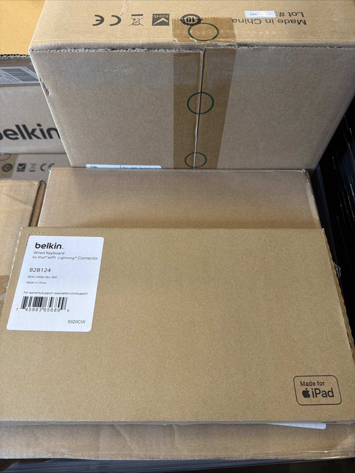 Belkin Wired Lightning Keyboard for iPad/iOS