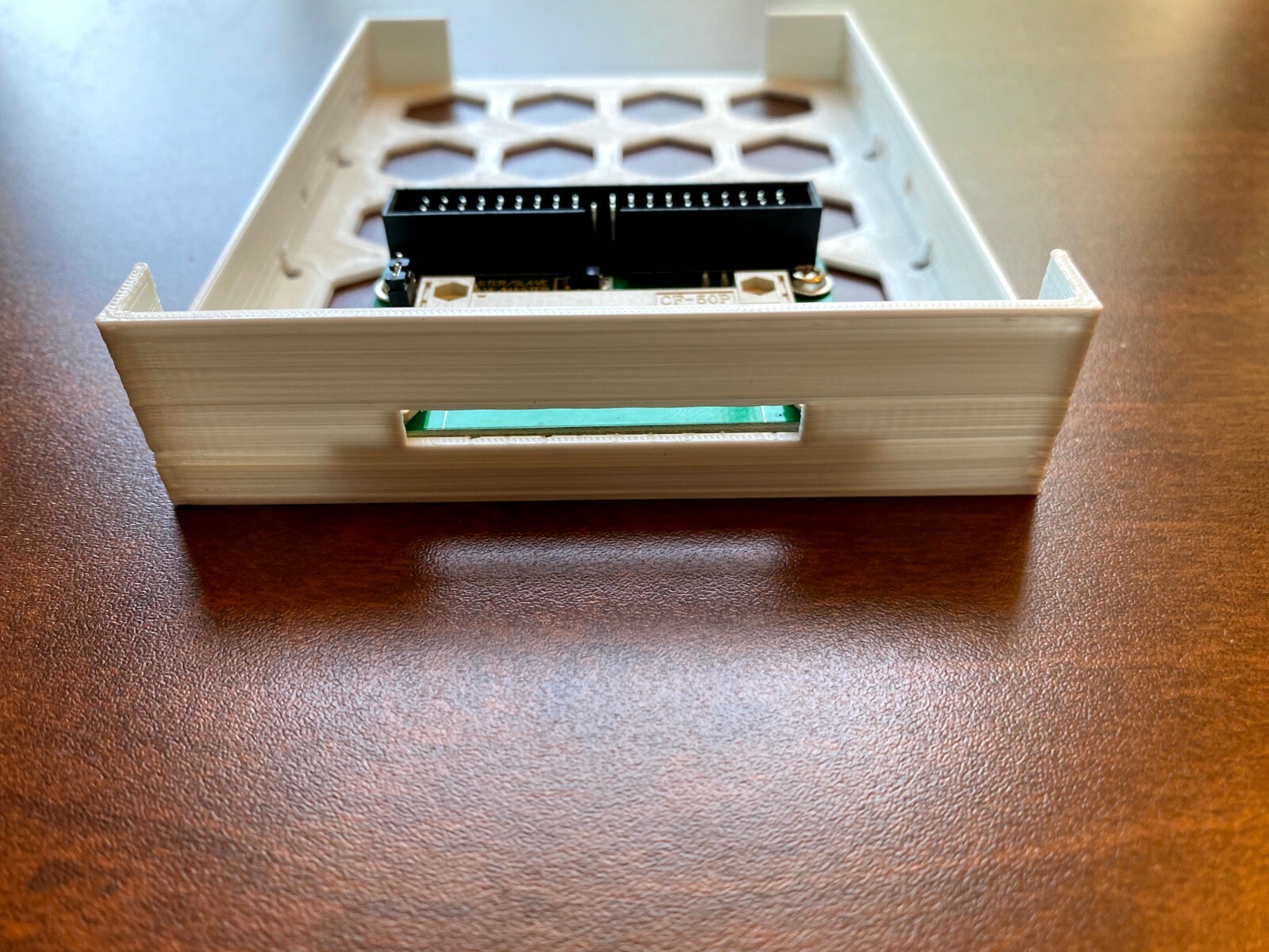 3.5″ floppy bay CF Compact Flash to IDE hard drive carrier / adapter – 40 pin