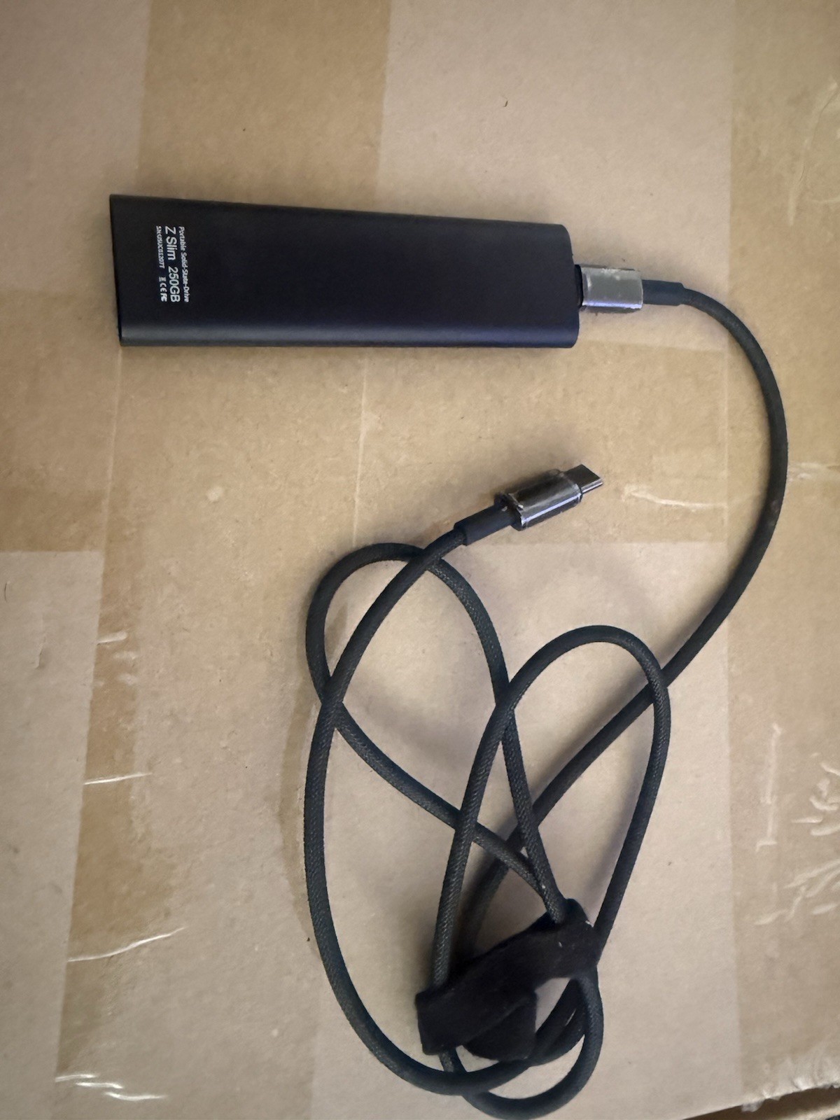 Netac 250GB Portable SSD USB 3.2 Gen2 10Gbps Type-C External Solid State Drive