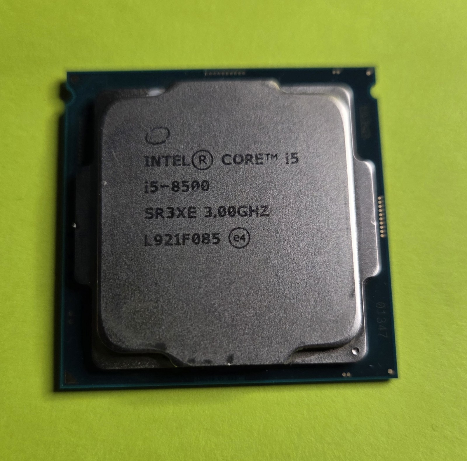 Intel I5 8500 3.00GHz SR3XE Socket LGA 1151 Desktop CPU Processor
