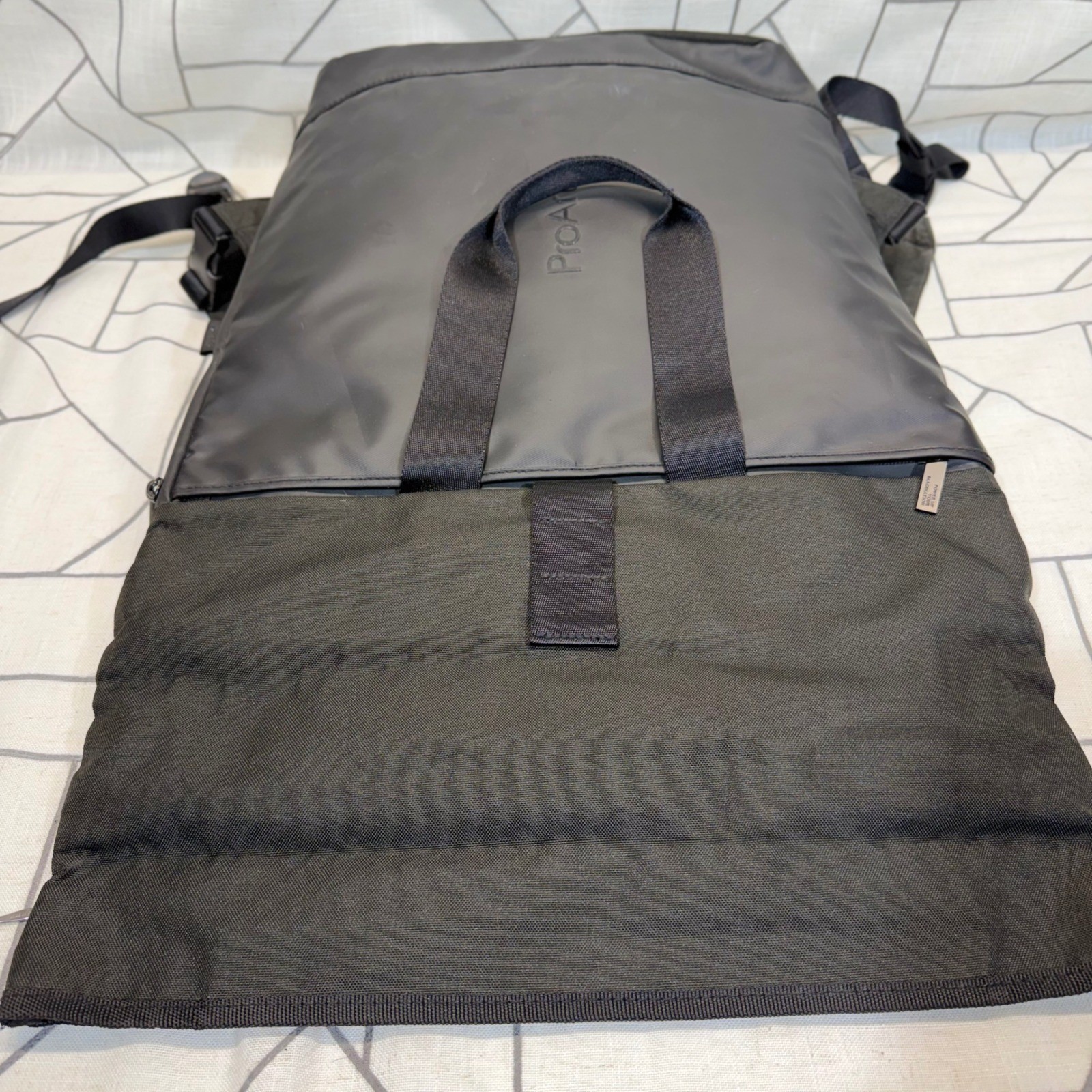 Asus ProArt Backpack One Size Black Roll Top Laptop Bag Tech Daypack