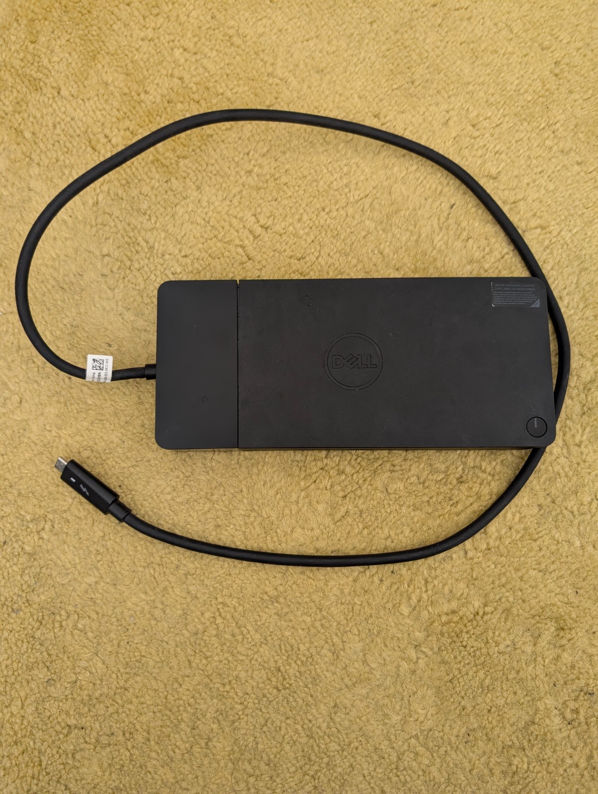Dell WD19TBS K20A Docking Station with 180W AC Power Supply Adapter