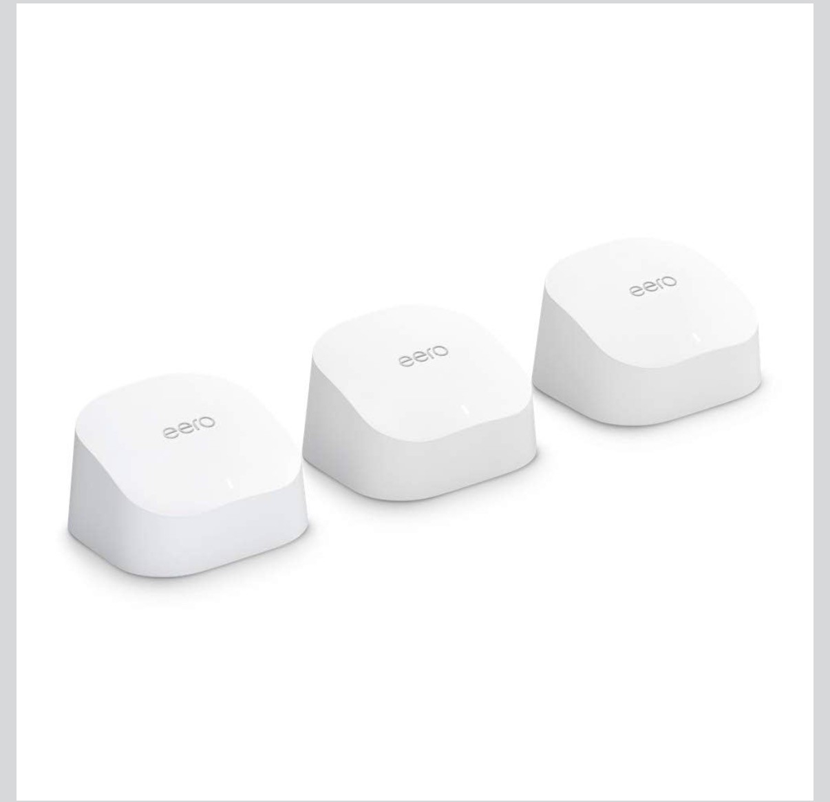 Amazon eero 6 Mesh Wi-Fi 6 System (3-pack)