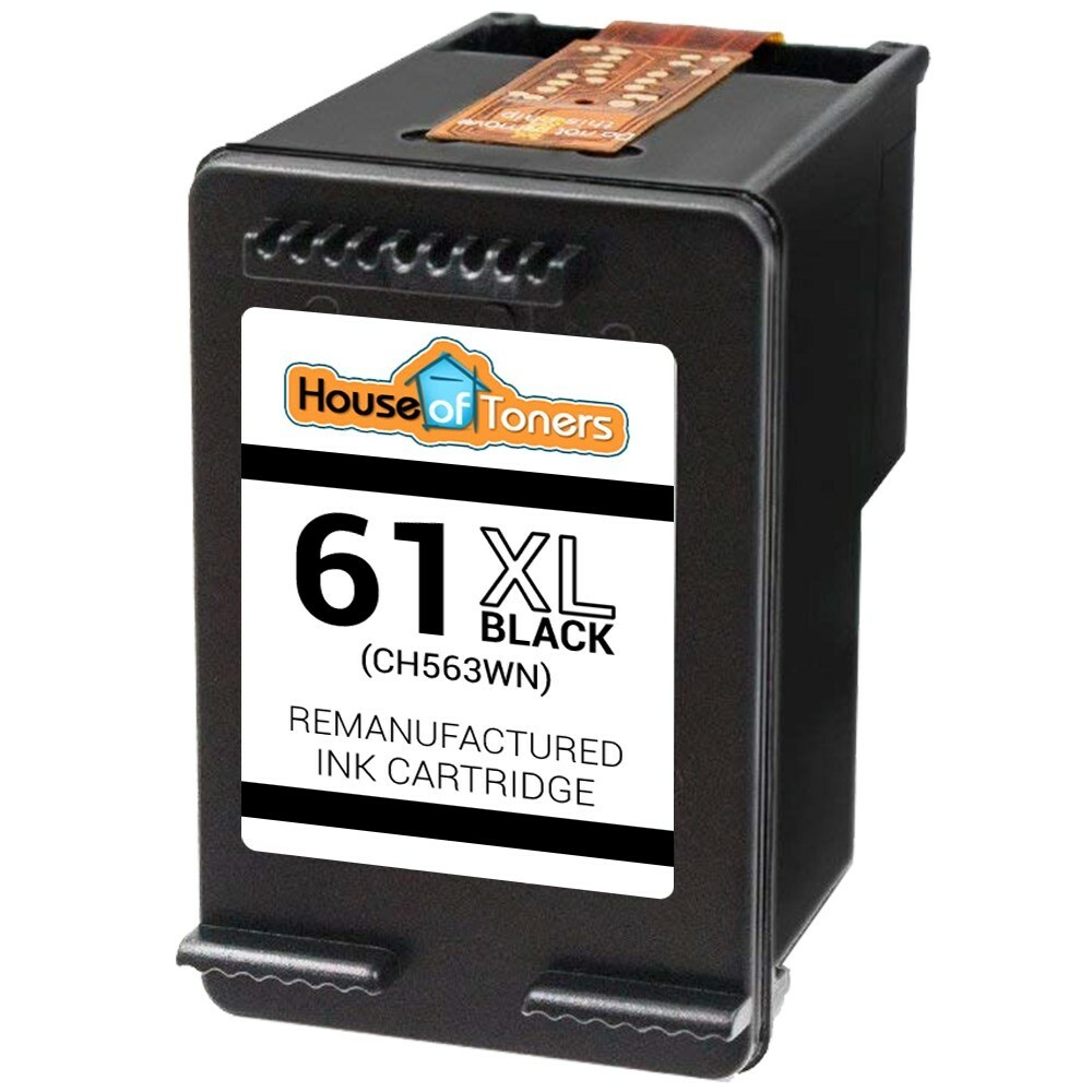 2PK For HP 61XL 2-Black Ink Cartridges 1000 1010 1050 1051 1055 1510