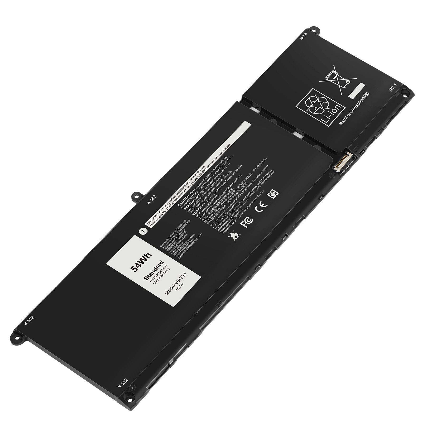 V6W33 Laptop Battery Replacement for Dell Latitude 3320 3420 3520 Inspiron 5410