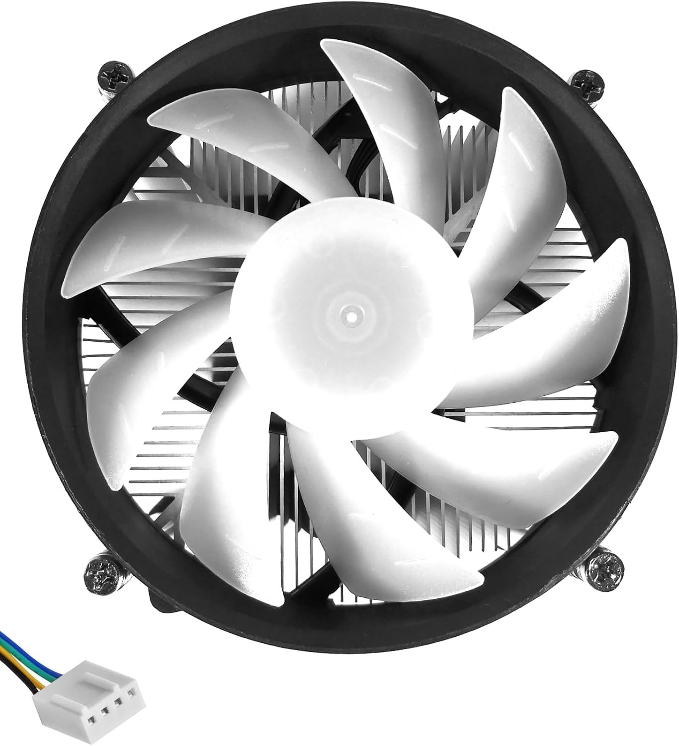 TW-8 95W RGB LED CPU Cooler – Aluminum & Copper Heatsink for Intel i3/i5/i7/i9