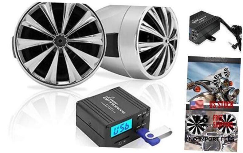 3” Motorcycle Speaker Amplifier System – 700 Watt Standard Packaging