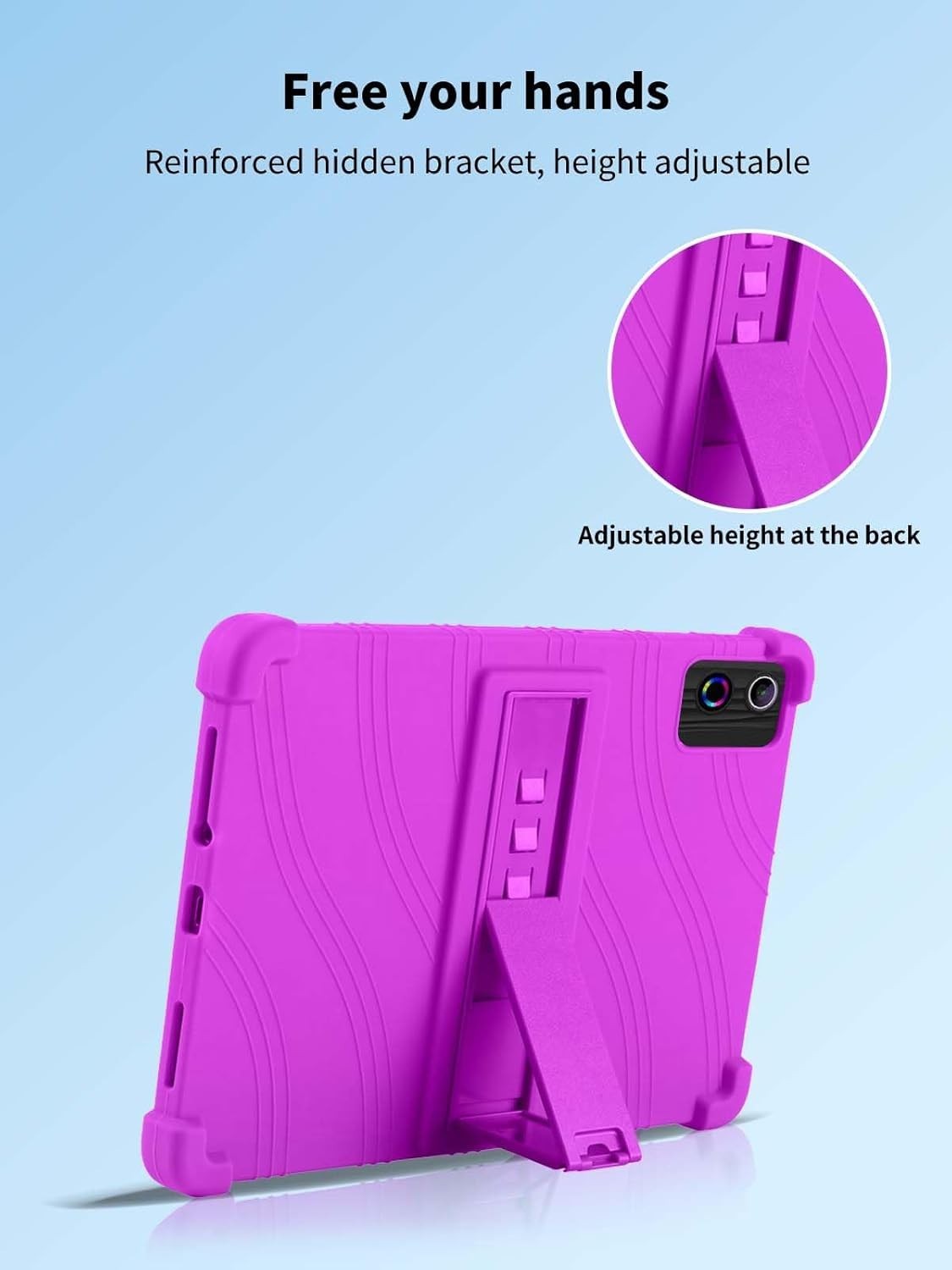 Case for AEEZO Android 15 14 13 Tablet 10.1 inch Tablet Shockproof Rubber Cover