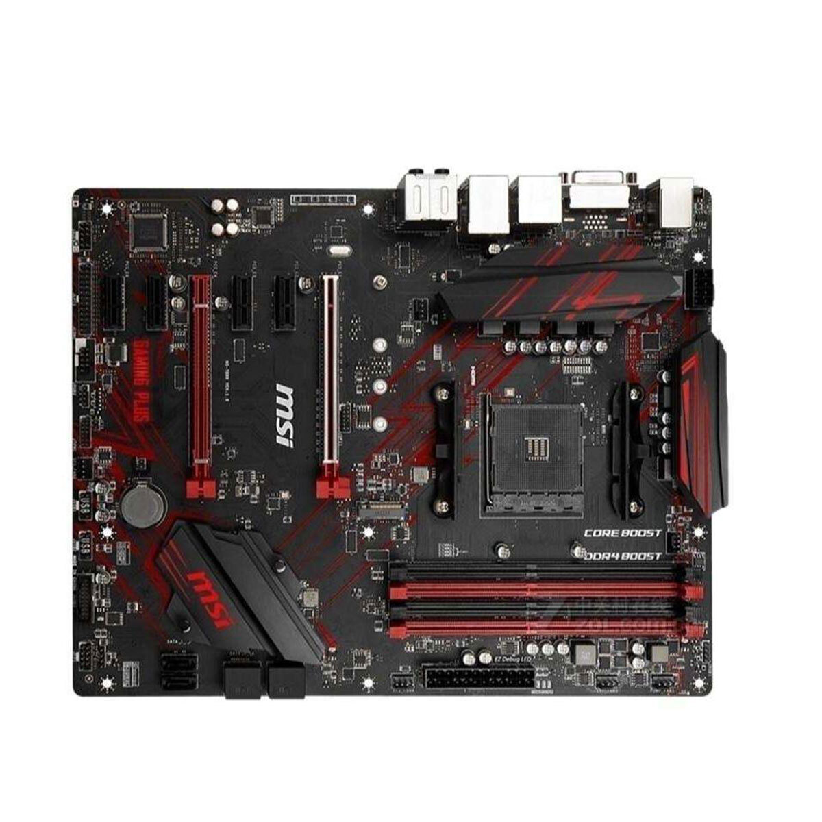 MSI B450 Gaming PLUS Motherboard Socket AM4 DDR4 SATA III PS/2 On-Board Audio