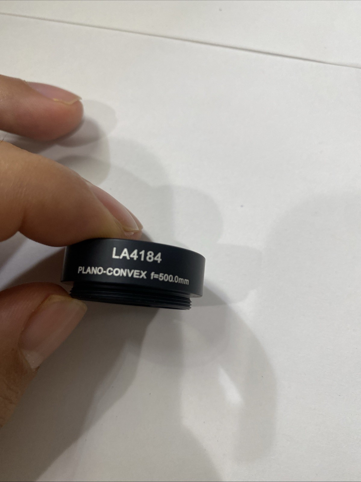 THORLABS LA4184 Ø1″ UVFS Plano-Convex Lens, SM1-Threaded Mount, f = 500.0 mm