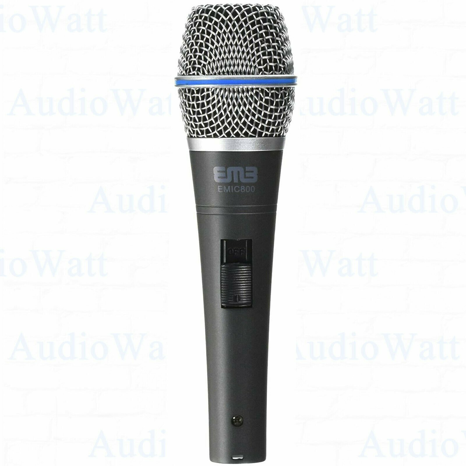 4X Professional Wired Dynamic Vocal Studio Microphone HandHeld Mic with XLR 3Pin