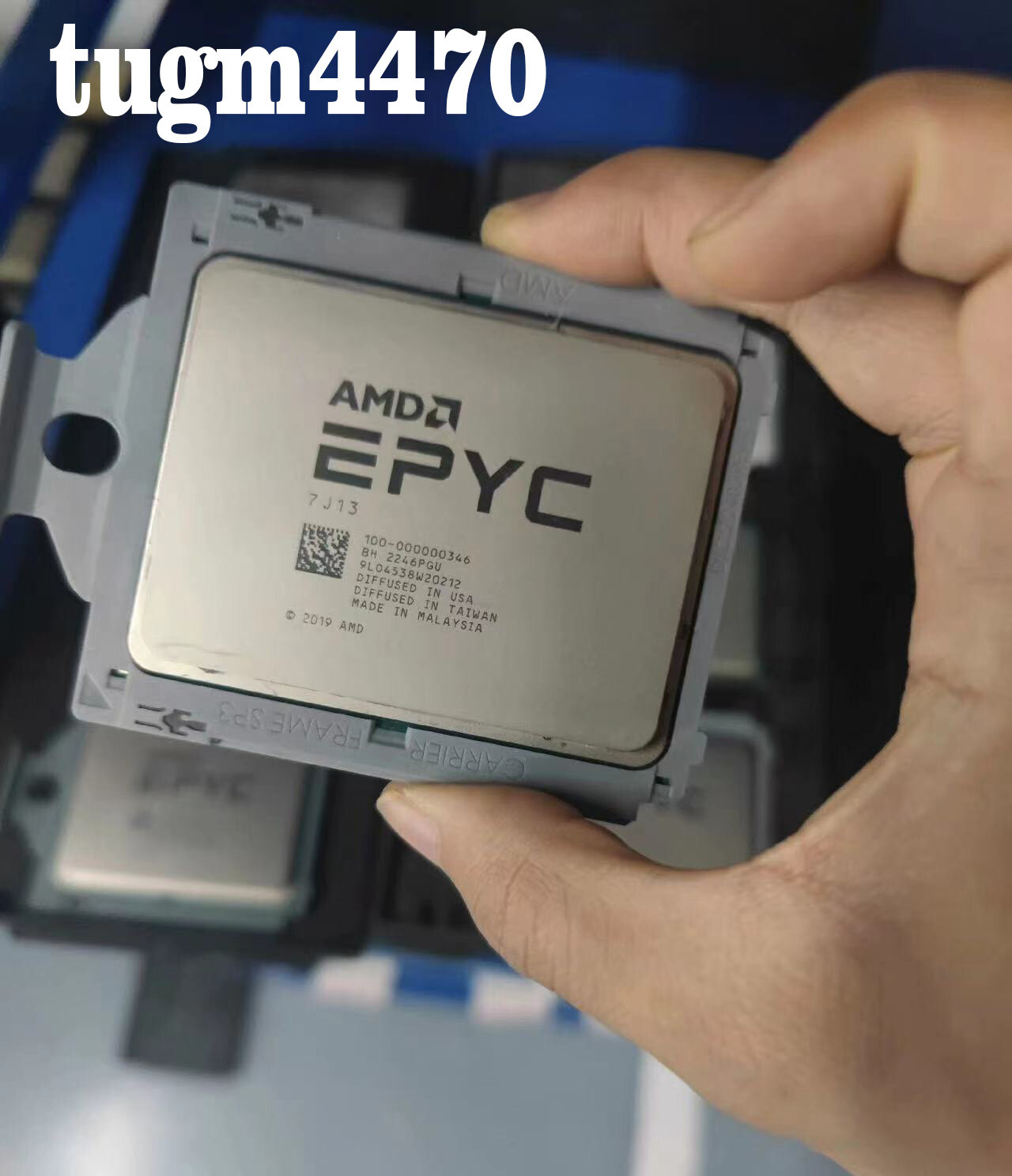 AMD EPYC Milan 7J13 64 core 128 thread 2.45G CPU processor EPYC 7763 consistent