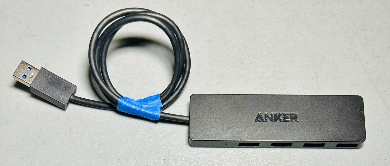 Anker 4-Port Ultra-Slim Data USB 3.0 Hub Model A7516 2 FT Extended Cable Works