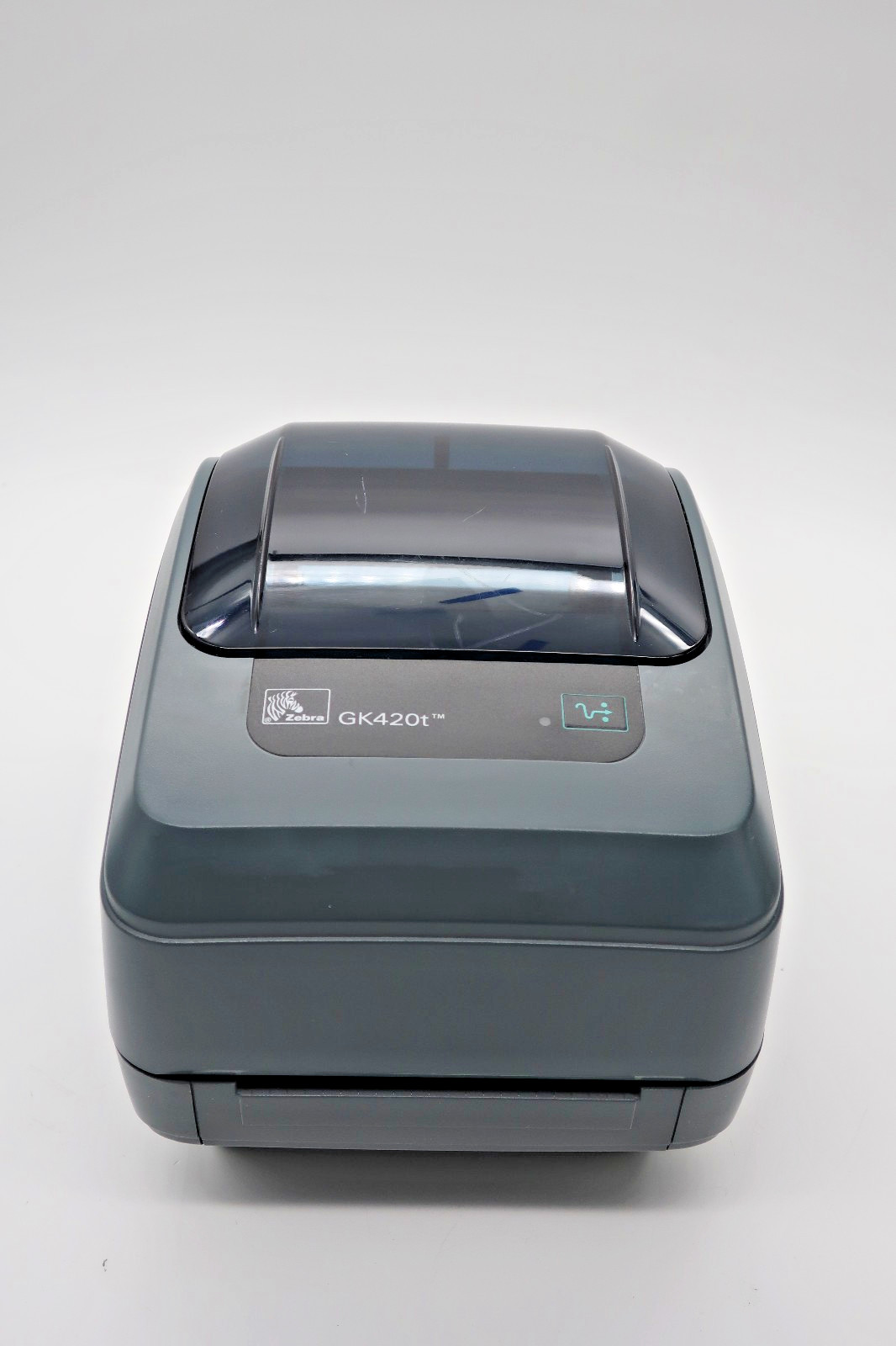 Zebra GK420T Thermal Label Printer Ethernet /USB with 24V AC adapter & USB cable