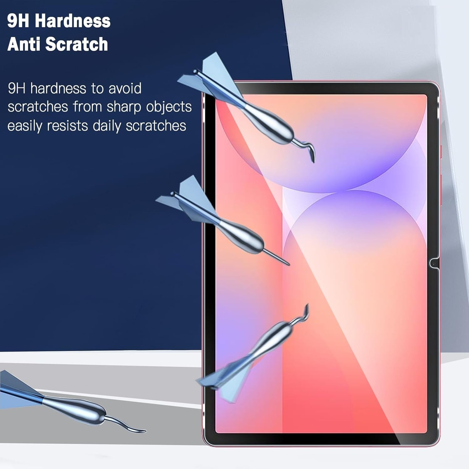 (2 Packs) Premium Tempered Glass Screen Protector For Samsung Galaxy Tab Tablet