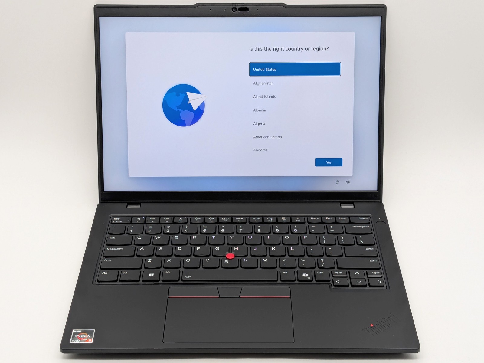 Lenovo ThinkPad L14 Gen 5 14″ FHD+ RYZEN 5 PRO 7535U 256GB 16GB W11 Pro US/EN