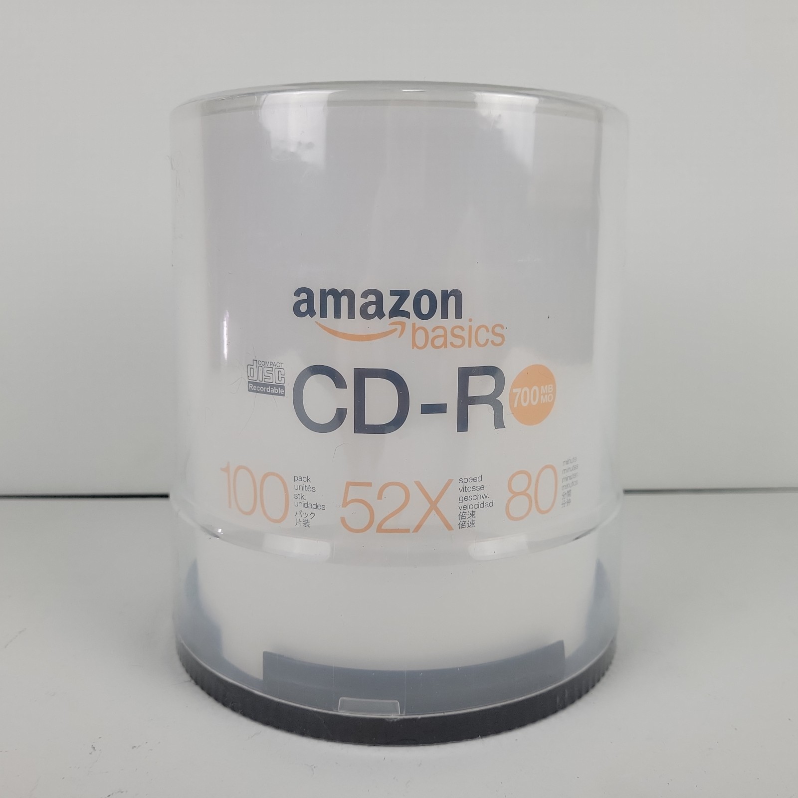 Amazon Basics CD-R 100 Pack