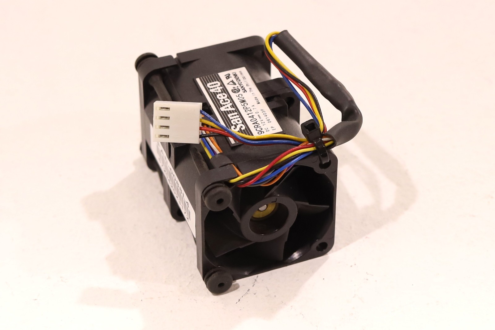 Sanyo Denki San Ace 40 12V 0.7A Counter Rotating Axial Fan P/N: 9CRA0412P5M05