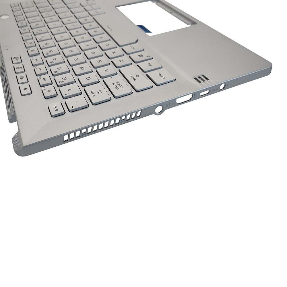 Silver 14″ Palmrest Case Backlit Keyboard For Asus GA401Q GA401 GA401I GA401U US
