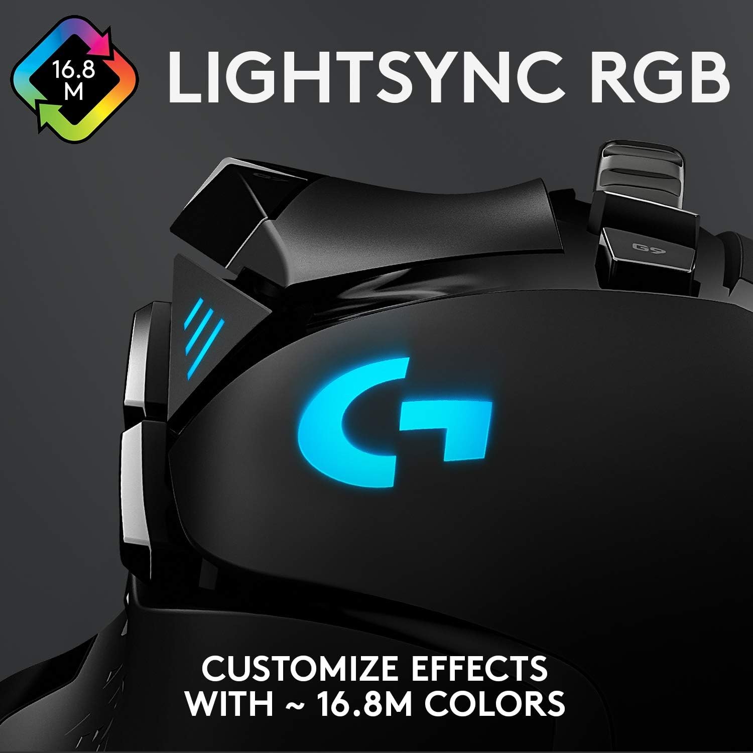 Logitech G502 HERO High Performance Wired Gaming Mouse, 910-005469 – Black