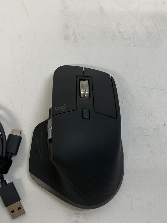 Logitech MX Master 3 Ergonomic Wireless Mouse USB-C Charging Graphite