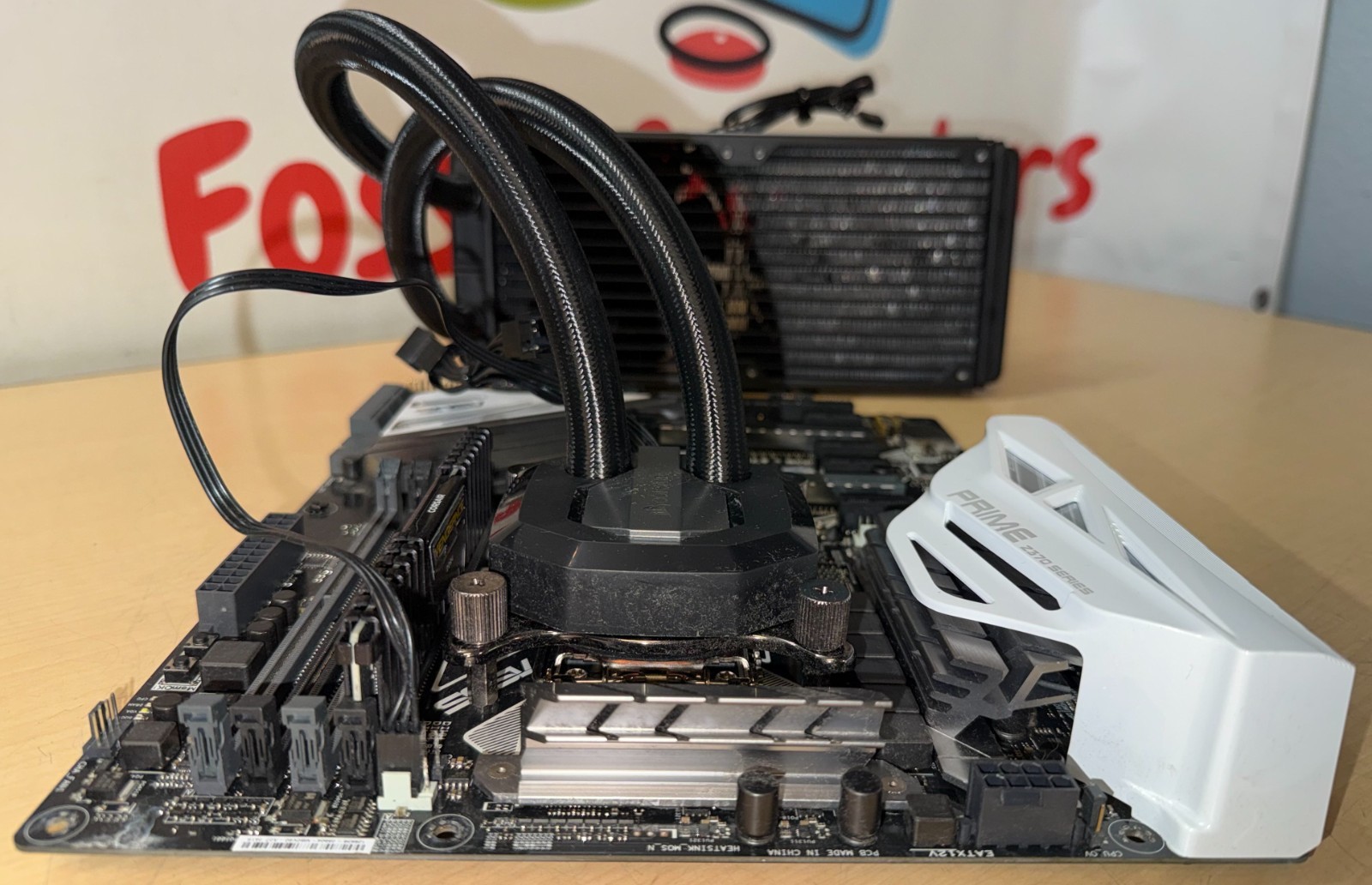 ASUS Prime Z370-A LGA 1151 ATX Intel i7-8086K CPU @ 4.00GHz 16Gb DDR3 RAM