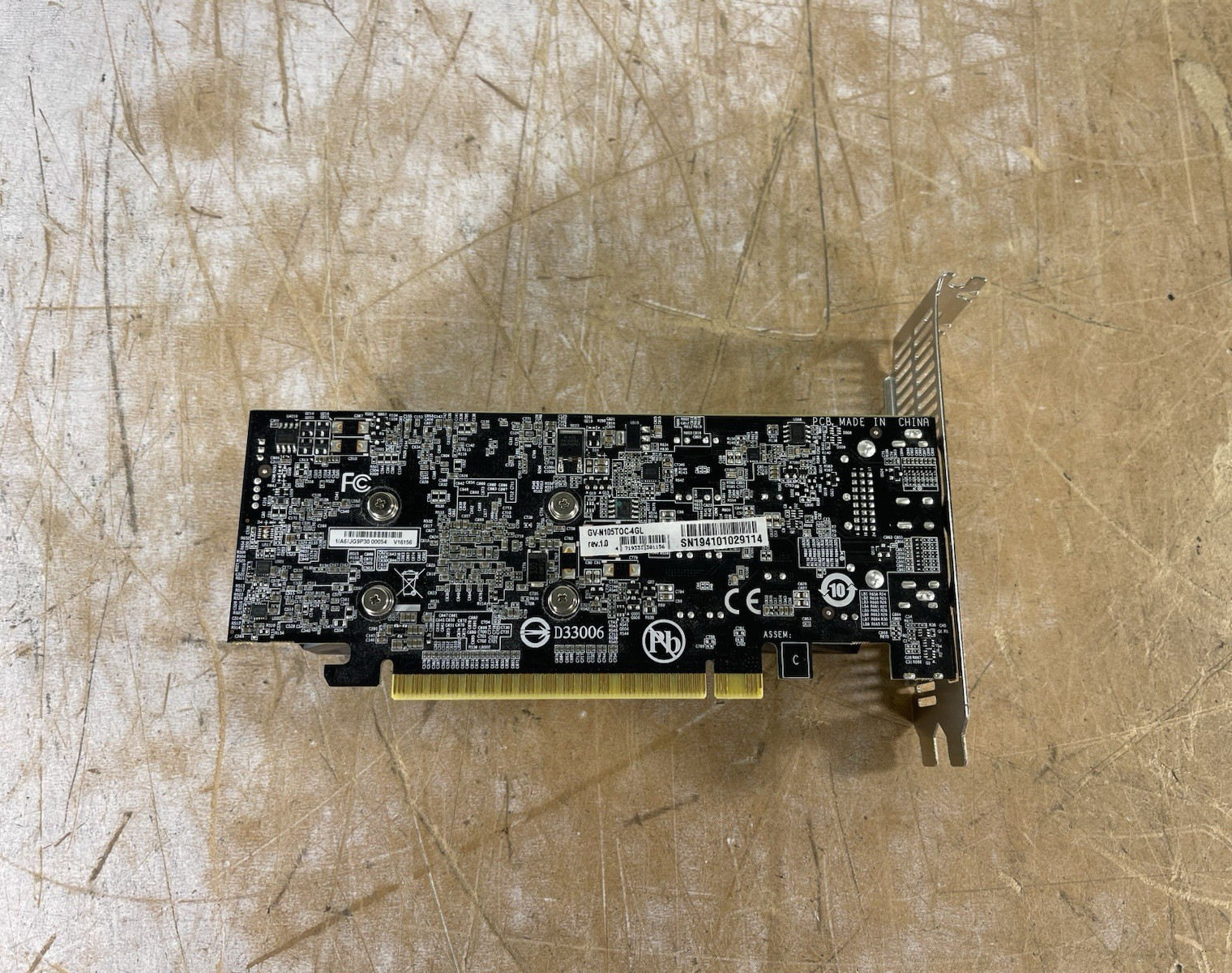 GIGABYTE GV-N105TOC-4GL NVIDIA GEFORCE GTX 1050 TI 4GB GDDR5 GRAPHICS CARD