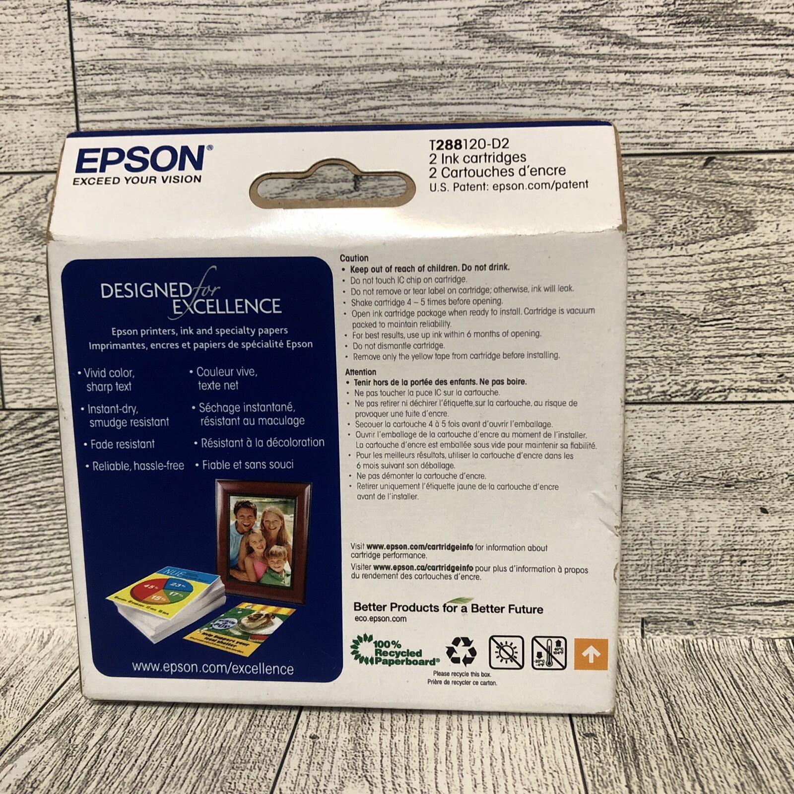Epson 288 Black Ink Cartridges Combo Pack (2 Inks) – New (exp. 04/2026)