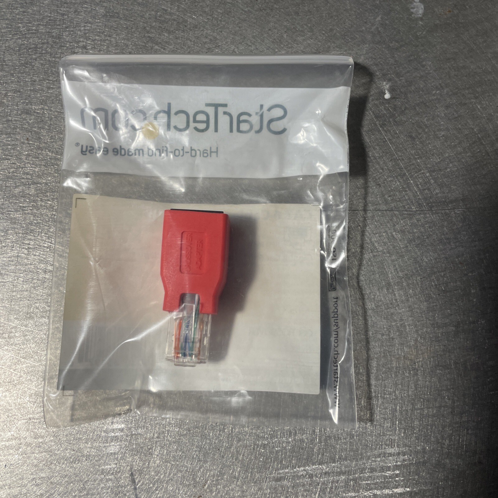 StarTech C6CROSSOVER Crossover adapter – RJ-45 (M) – RJ-45 (F) – Gigabit –