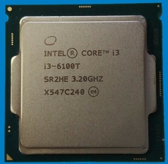 Intel i3-6100T i3-6300T i3-7100T i3-7101T I3-6100TE I3-7350K LGA 1151 35W CPU