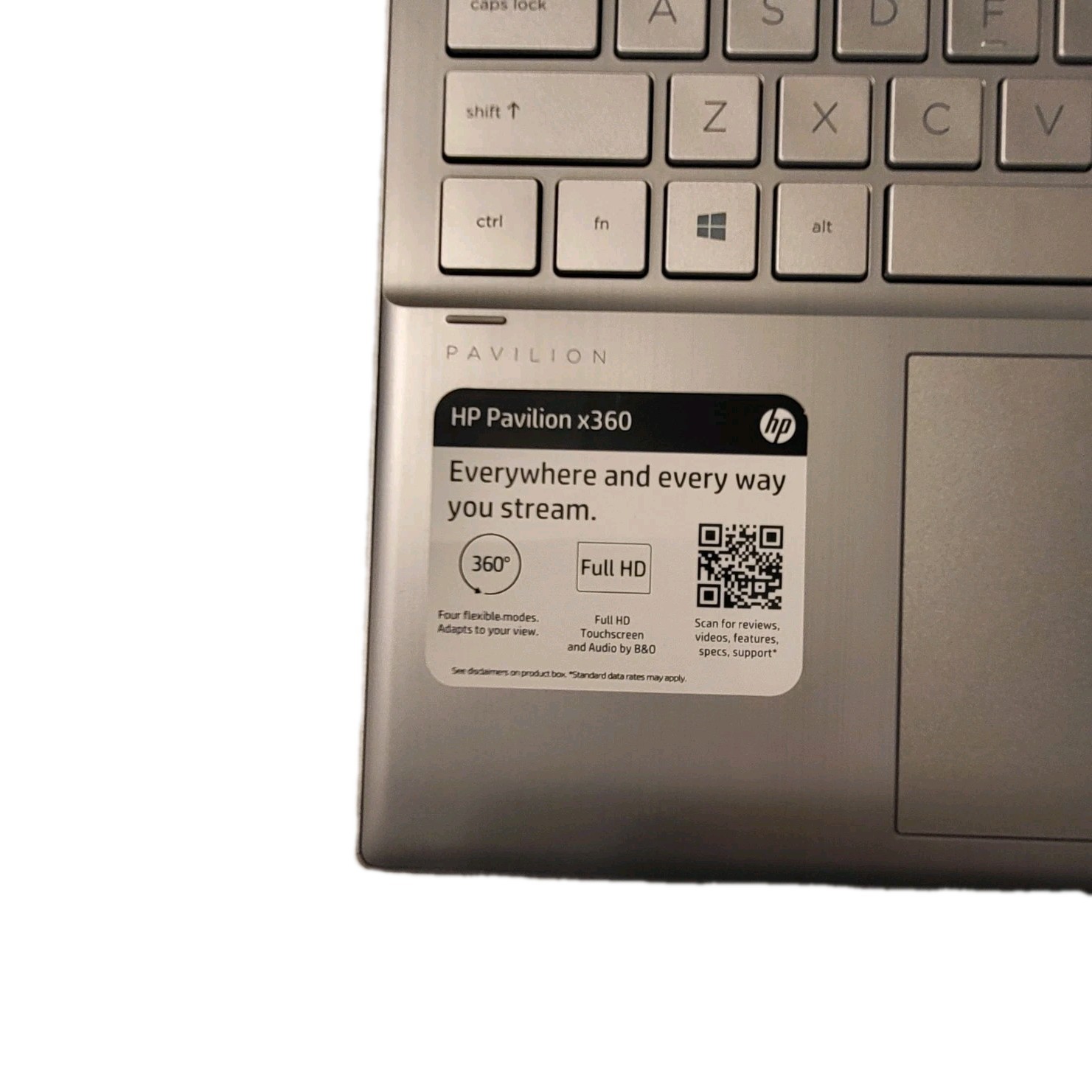 HP 15-er0056cl Pavilion x360 15.6″ FHD Touchscreen i5-1135G7 2.4GHz Intel Iris