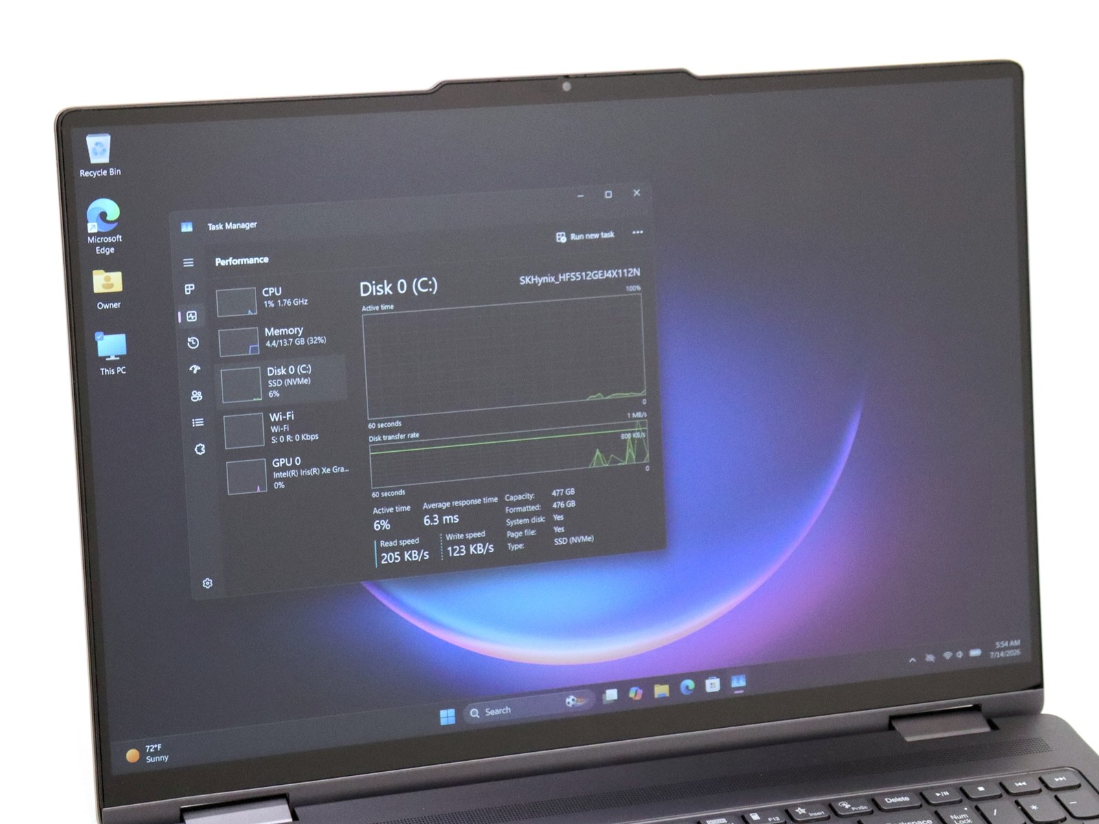 Lenovo Yoga 7 16IRL8 16.0″ Touch Intel i7-1355U 16GB 512GB NVMe W11H