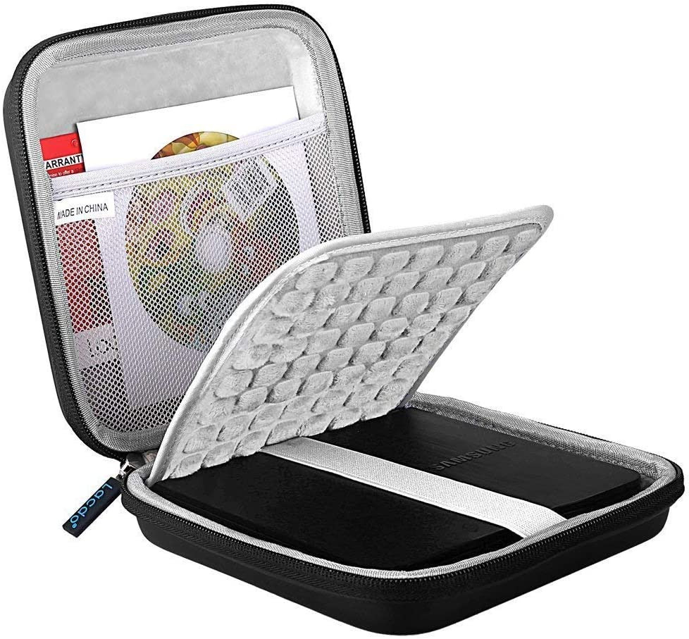 USB CD DVD Writer Blu-Ray & External Hard Drive Protective Storage Case Bag Comp