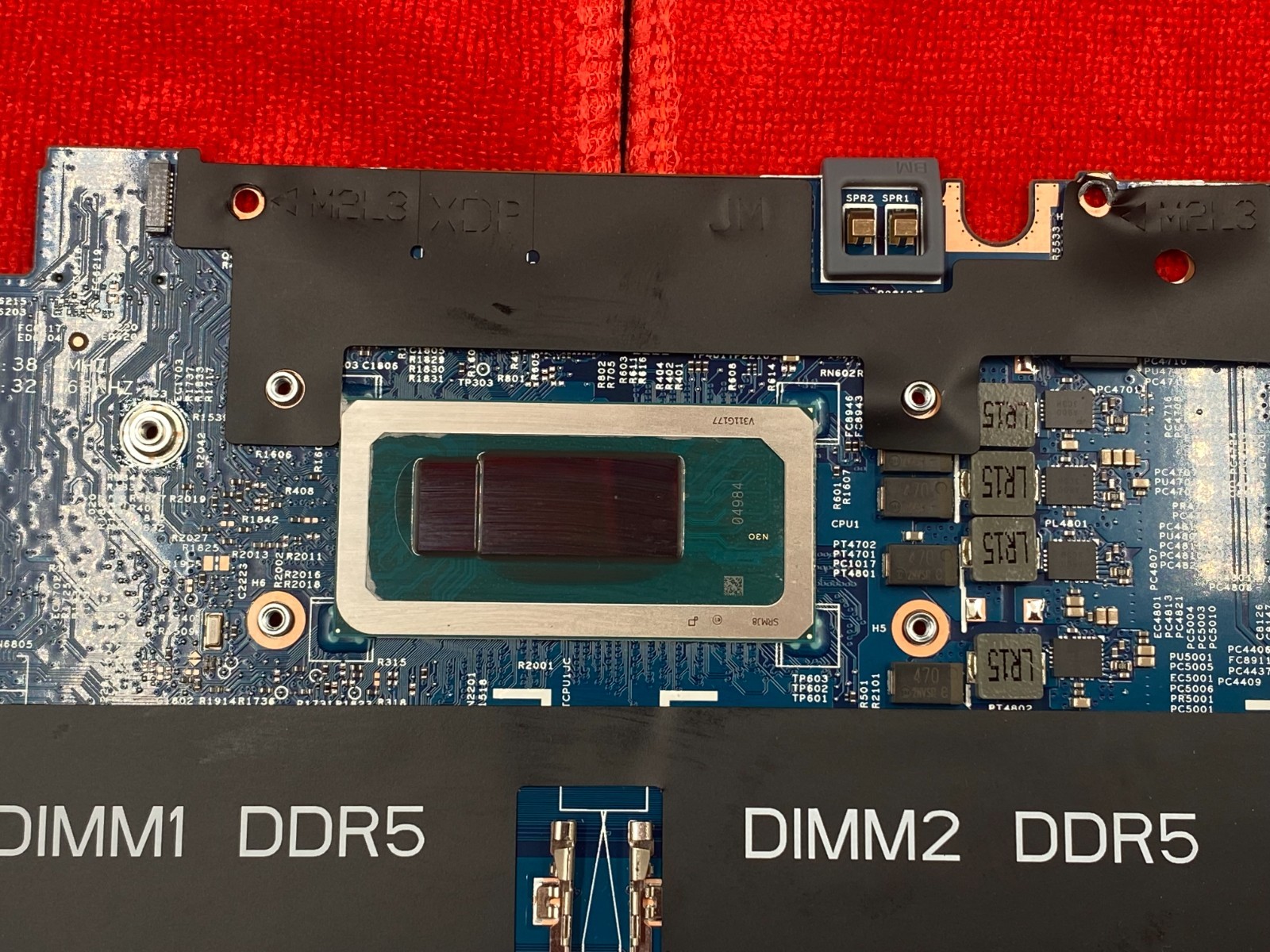 DELL PRECISION 3580 LAPTOP MOTHERBOARD i7-1360P(13th GEN) DDR5 02HV76 *BIOSLOCK*