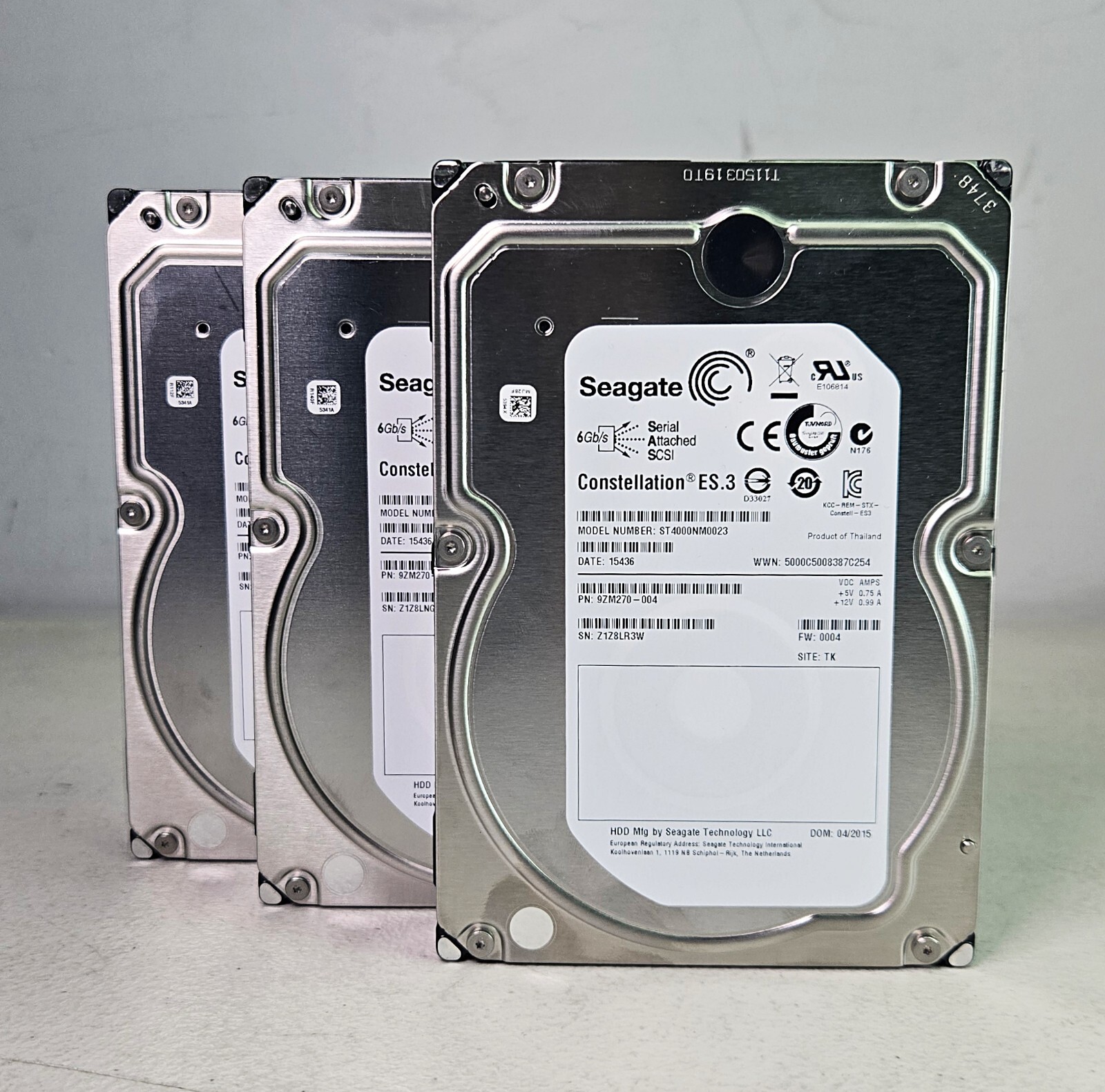 Seagate Constellation 4TB ST4000NM0023 3.5″ SAS 6Gb Hard Drive