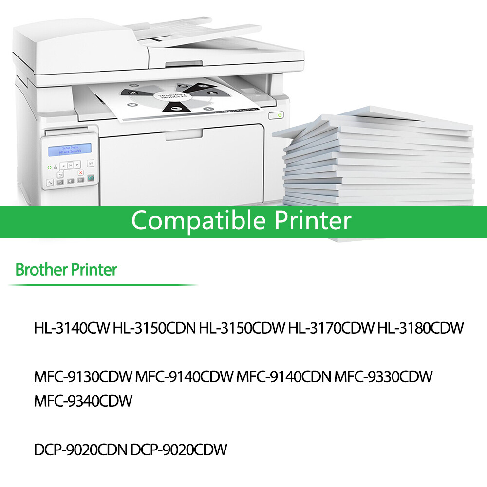 1PK TN225YL yellow Toner Cartridge Compatible For Brother HL-3170CDW MFC-9340CDW
