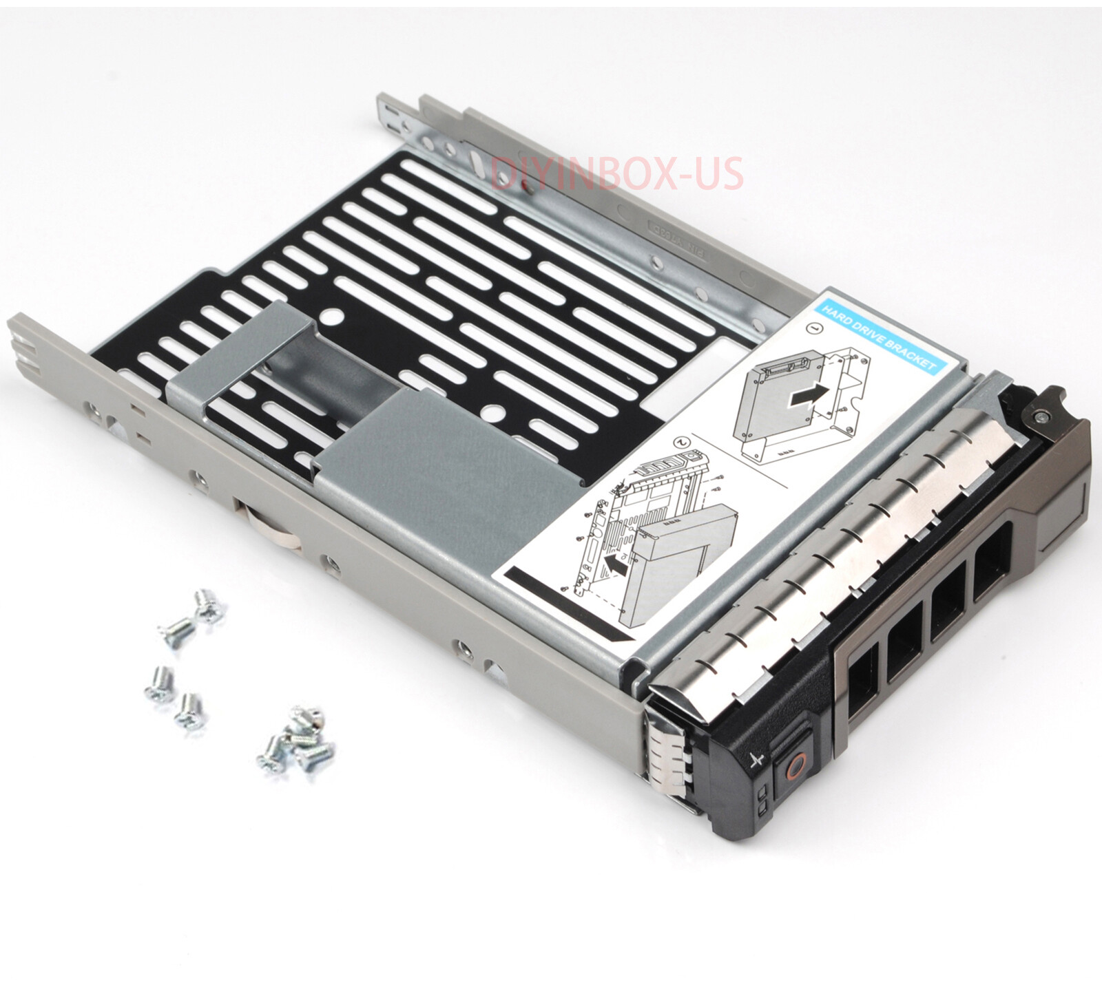 2.5″ to 3.5″ Hard Drive Tray Caddy & Adapter For Dell POWEREDGE R720 R730XD T630