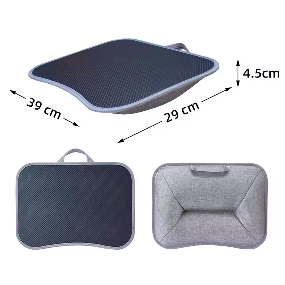 Portable Laptop Lap Desk Tray with Cushion Support Bean Bag Foam Lap Desk