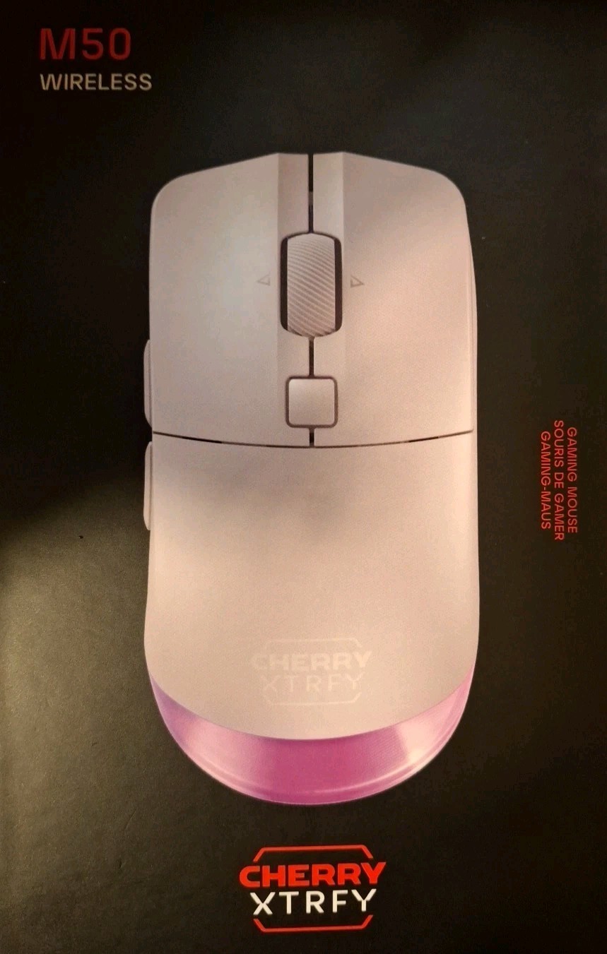 CHERRY XTRFY M50 Wireless Gaming Mouse. Brand New Factory Sealed.