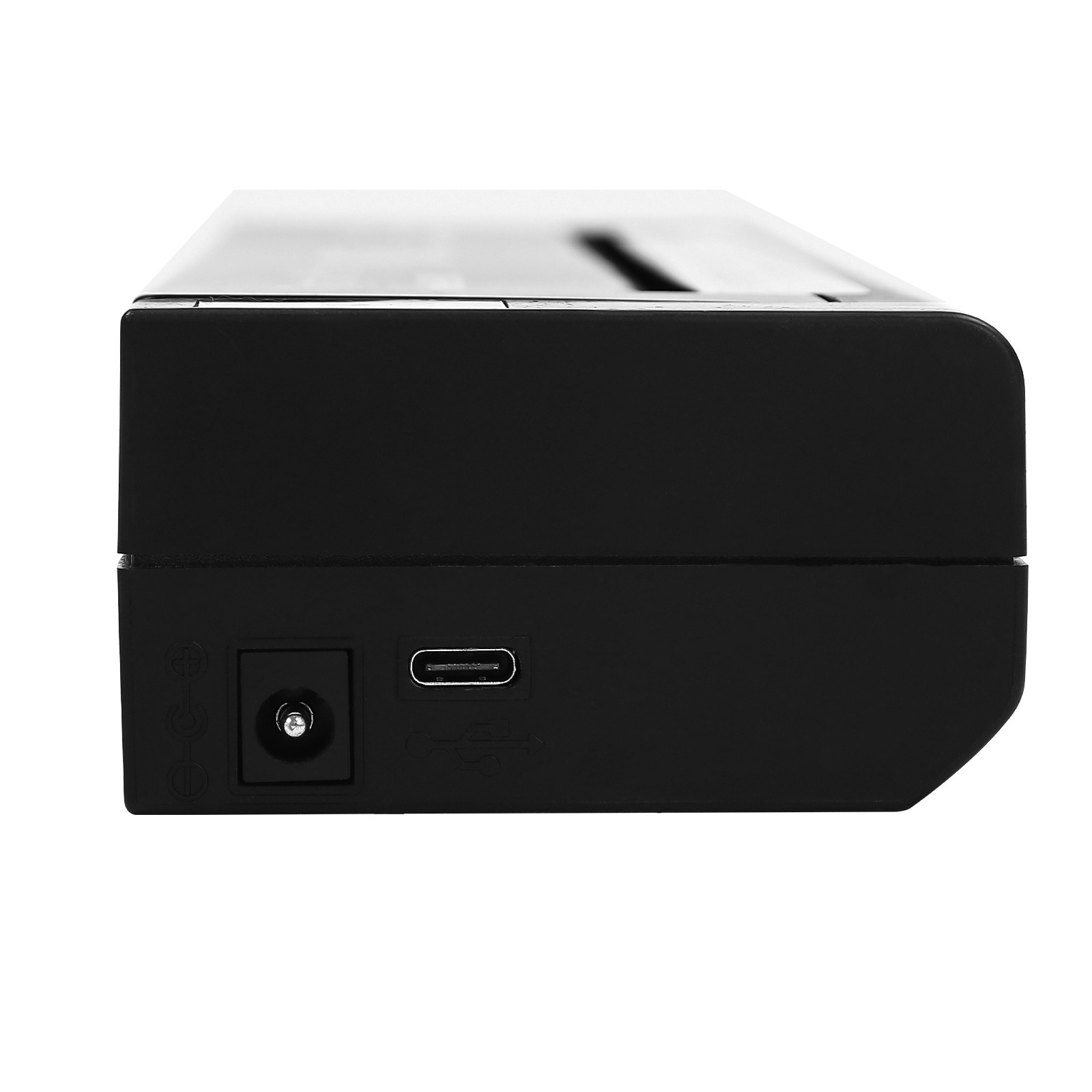 10.9*2.95*1.65in Portable Mini Thermal Printer For Small Business Lot, Black